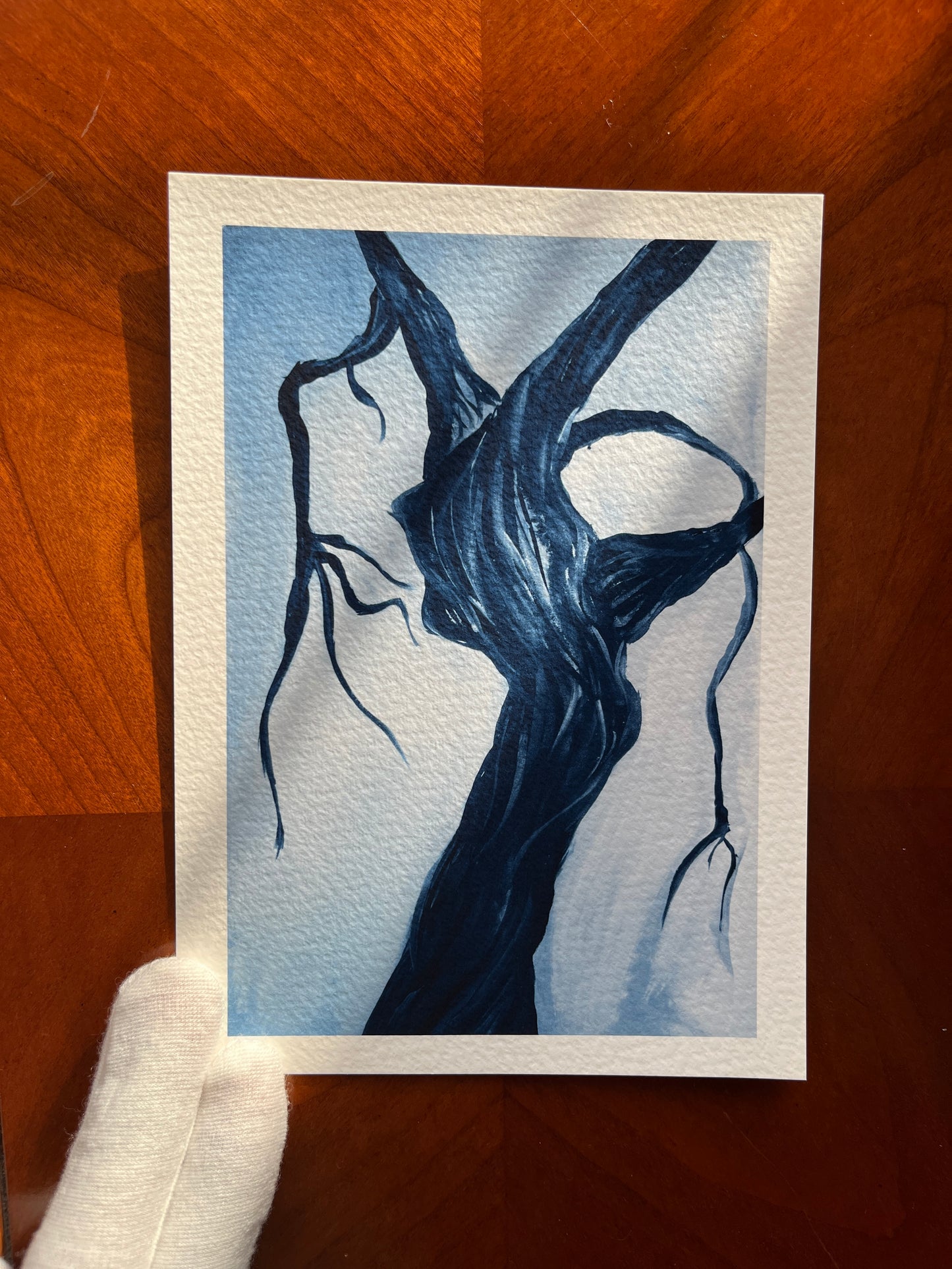 Arbre qui Vit [La Maison] - 5 x 7 Cotton Print