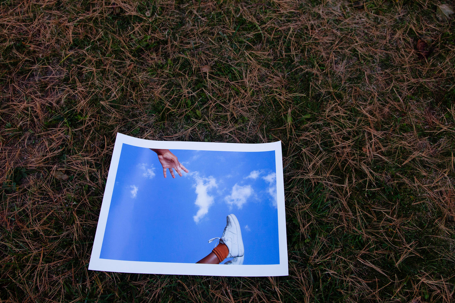 The Fall of Nike : Blue [Sky High] - 22 x 17 Luster Print