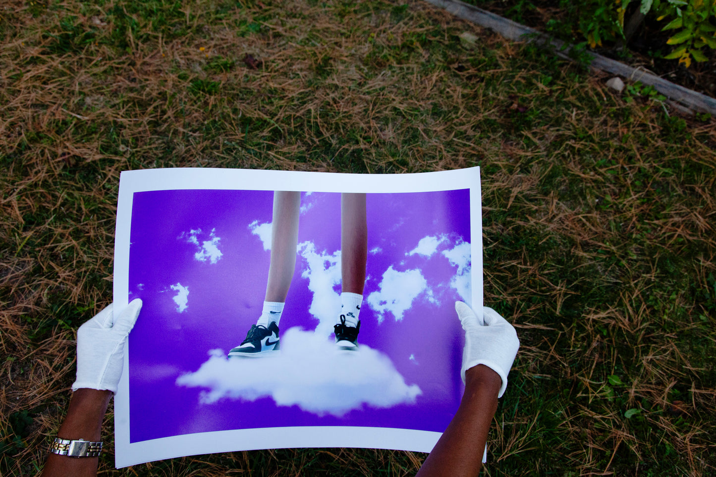 The Fall of Nike : Purple [Sky High] - 22 x 17 Luster Print